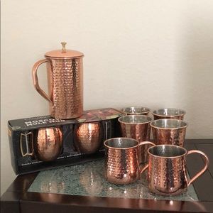 Cooper Plated Finish Set